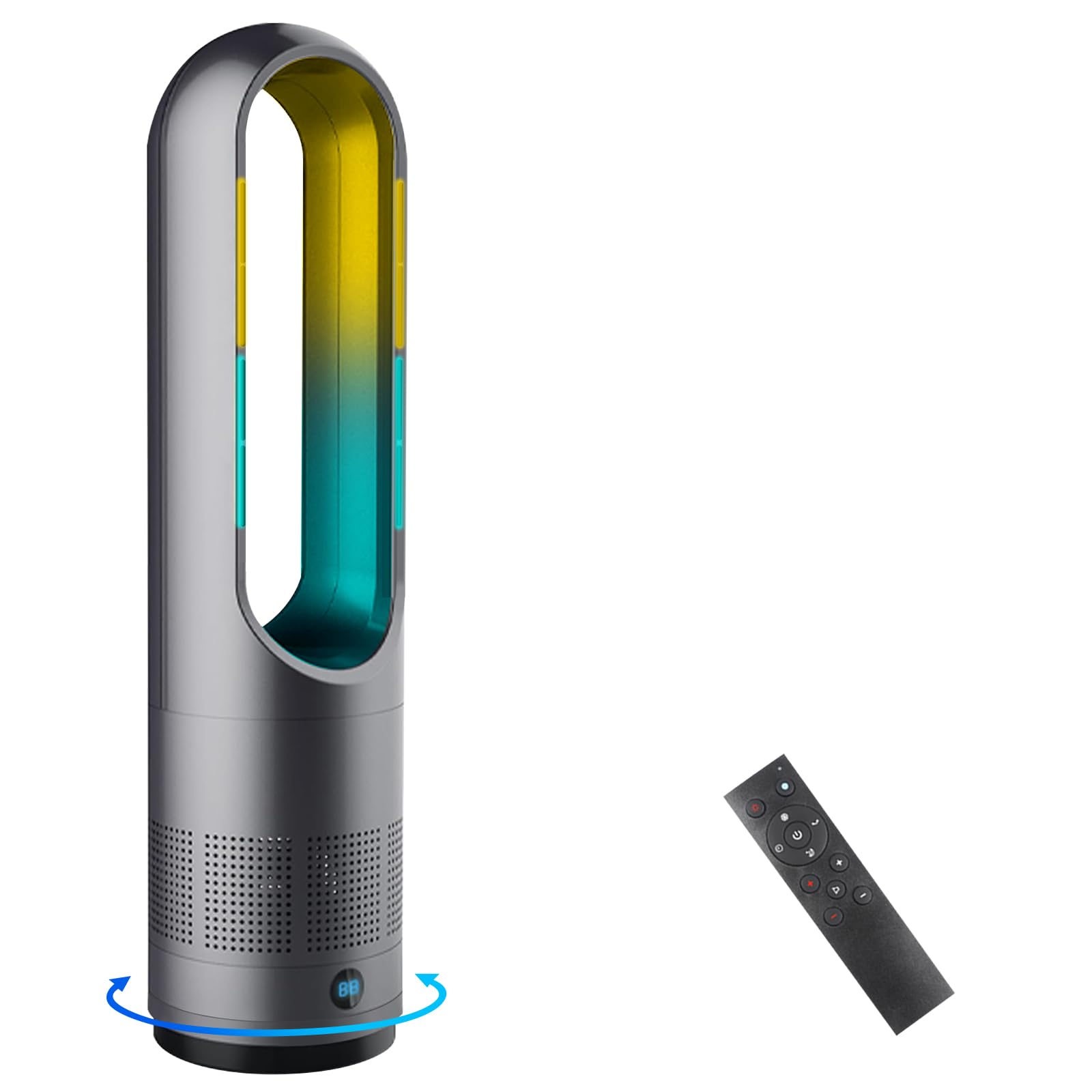 Amazon.co.jp: 【冷暖両用＆羽根なし】 扇風機 タワーファン ファン