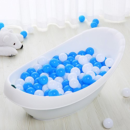 image for PlayMaty Colorful Pit Balls - 2.1inches Plastic Ocean Ball Crush Proof