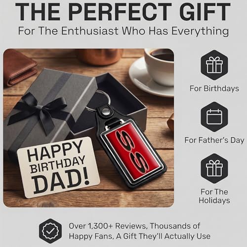 Image of Brotherhood Car Key Chain for Camaro - Classic Models Keychain for Men and Women Gift Key Ring - -