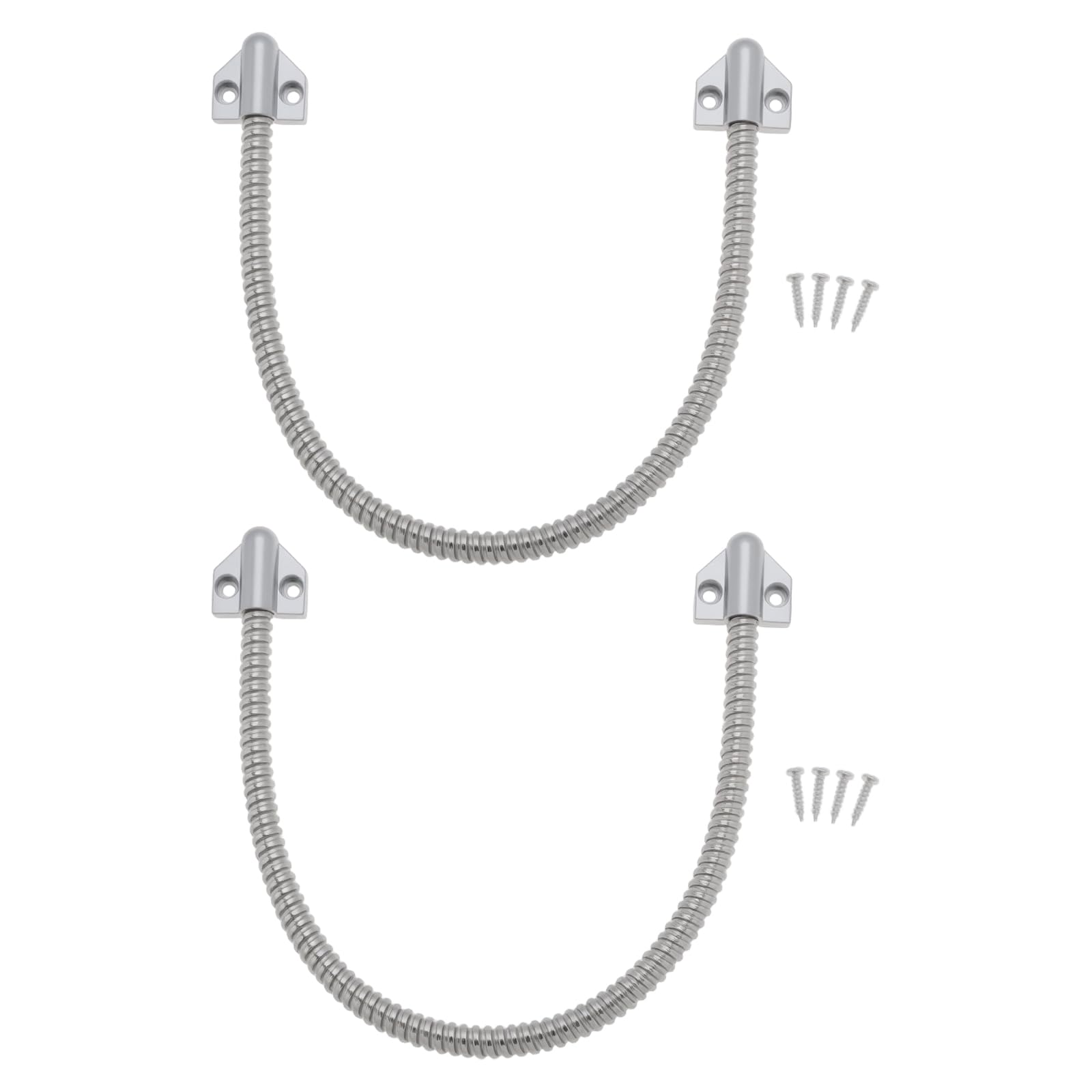 Create idea 2Pcs 408mm Door Flex Conduit Stainless Steel Conduit Conduit Door Cable Suitable for Access Control System Video Cable