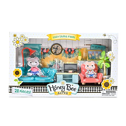 image for Honey Bee Acres Cozy Living Room Décor – 28 Pieces Accessory Set | 