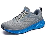 Skechers Men's Edgeride Enzoh Sneaker,Gray/Blue,8