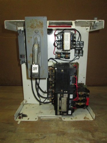 CH F10 Unitrol MCC Bucket MCCB Breaker 50 Amp Size 2 Square D Reversing Starter