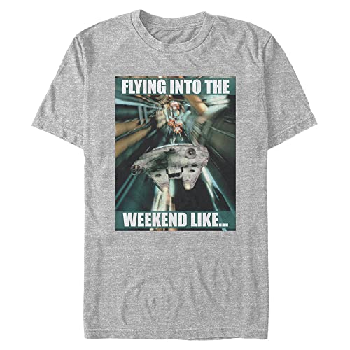 T-Shirt Star Wars Volant Homme Idée Cadeau Anniversaire Originale