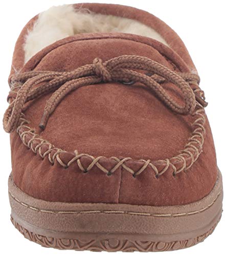 Old Friend Women's Moccasin Slipper, Chestnut II, 5 W US2