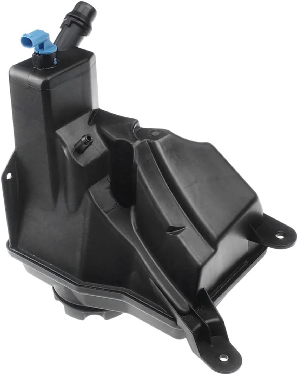 Car Engine Coolant Expansion Pot with Cover Compatible with BMW E81-E84 E88-E93 X1 2.0L 3.0L Diesel 2004-2015 17138570079 17117639021(17117639021-lid)