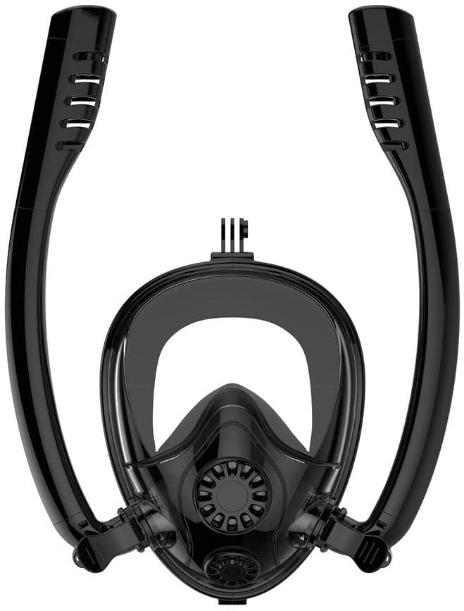 GeRRiT Diving Mask Swimming Glasses Goggles Scuba Breath One-Way External Circulation Breathing Separation Diving Mask Masks