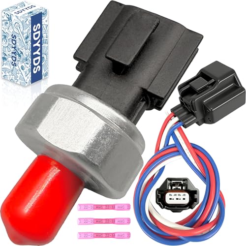 SDYYDS 25070-CD00A Engine Oil Pressure Sensor with Connector Wiring Harness Kit - Compatible with Nissan Frontier/Altima/Sentra/350Z/Pathfinder & Infiniti QX56 Models - Replace# 25070CD000 256-1022