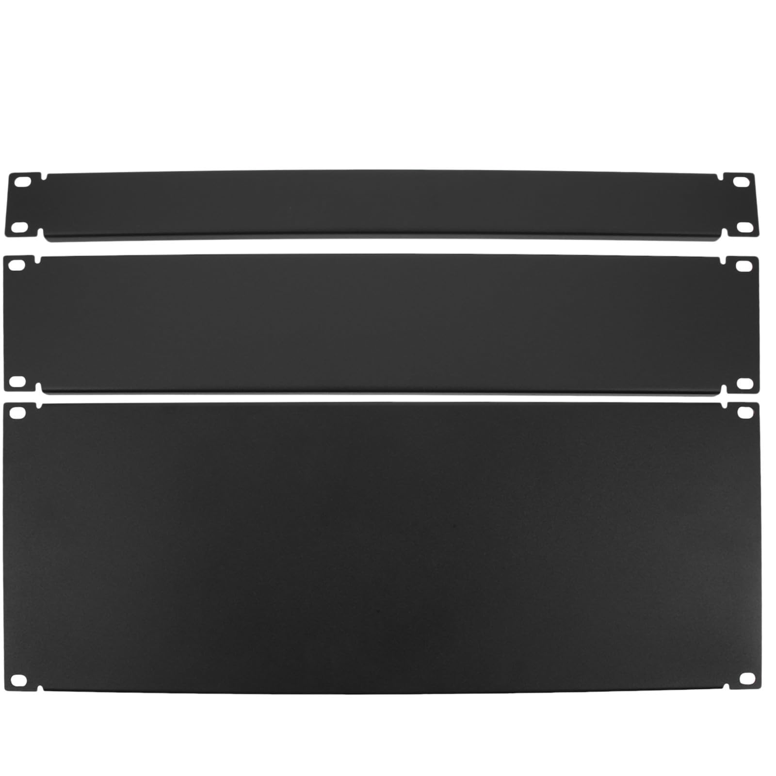 Evite acumulación de polvo en rack usando cubiertas protectoras metálicas 1u 2u 8