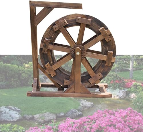 Fuente de agua independiente con cascada para la decoración de jardines, p
