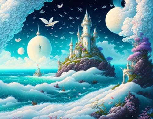 Affiches sur toile SERENDIPITP 58x90 cm peinture fantaisie sans cadre