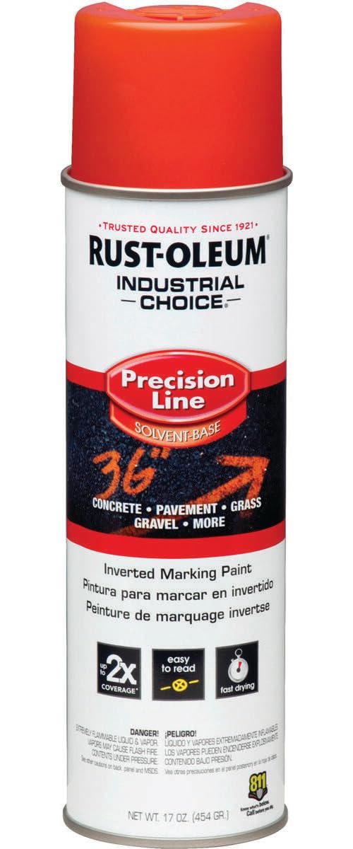 Rust-Oleum 1662838 M1600 Solvent-Based Precision-Line Inverted Rust-Oleum 1662838 M1600 Solvent-Based Precision-Line Inverted