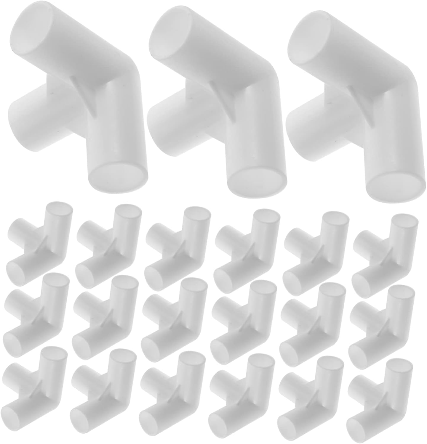 20pcs Tent Joint 3 Way Tent Connector Tee Canopy Gazebo