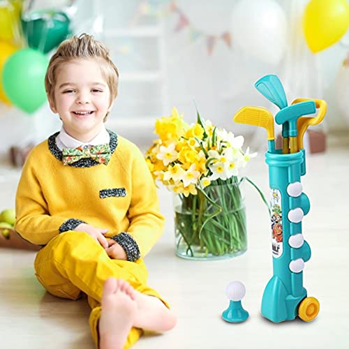 Set di Mazze da Golf per Bambini Carrello da Golf
