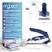 MyBeo - Reisebügeleisen 1100W - Dampfbügeleisen - Dual-Voltage 110/230 Volt – mini Bügeleisen mit antihaft Bügelsohle – 3 Stufen einstellbar, faltbares Reise Bügeleisen - klein und leicht