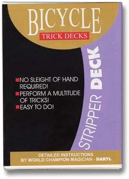 Stripper Deck Bicycle (Red) by US Playing Card - Trick