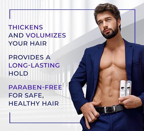 Image of Avenue Man Hair Thickening Spray for Men - Travel Size - Professional Volumizing & Strong Hold Texturizing Spray for Men - Humidity Resistant & Easy Rinse Formula - Mens Hairspray Extra Hold - 1.76 oz