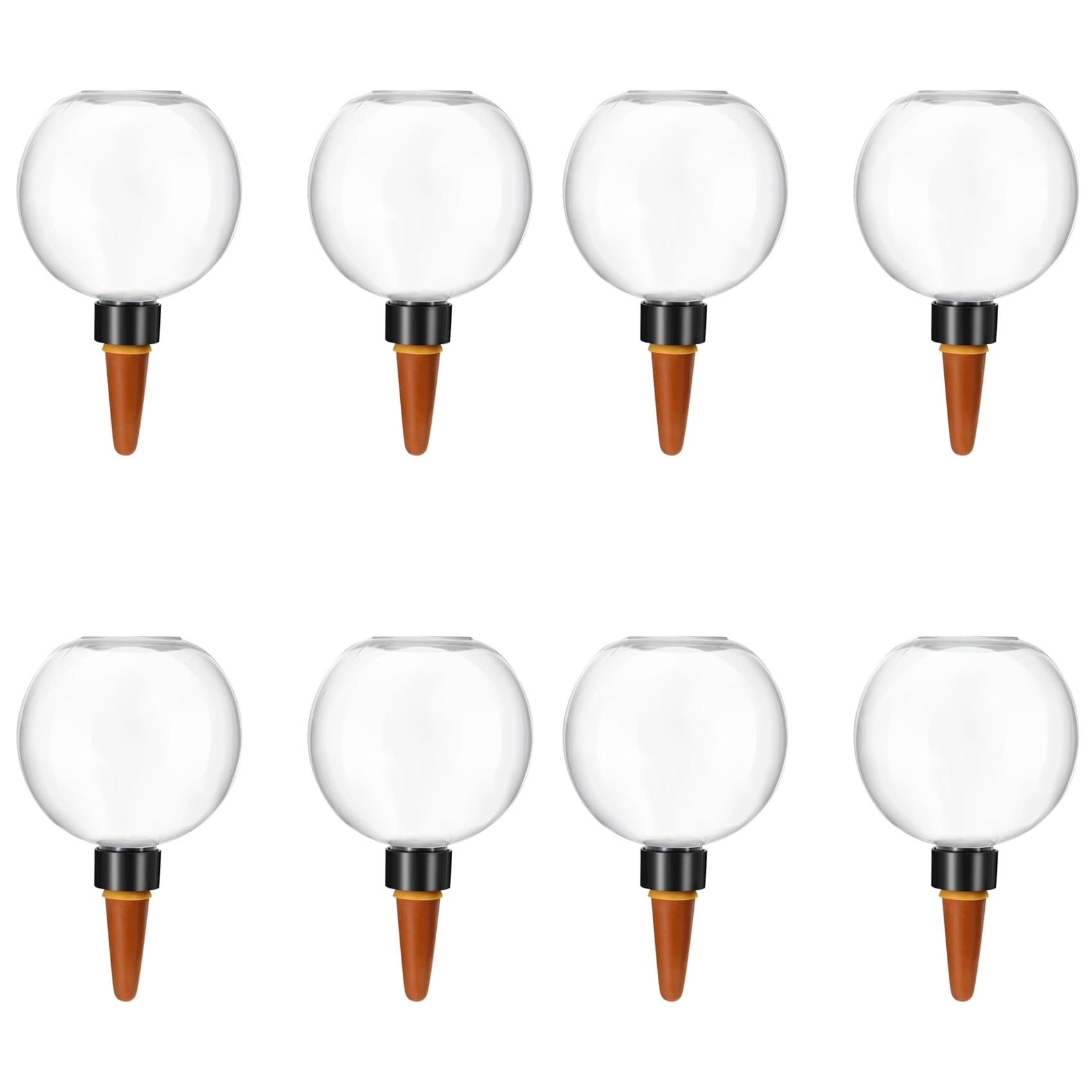 Jnchdghwa 8X Automatic Plant Watering Globes Plastic Self Watering Plant Waterer Watering Bulbs for Indoor Plants Drip Irrigation