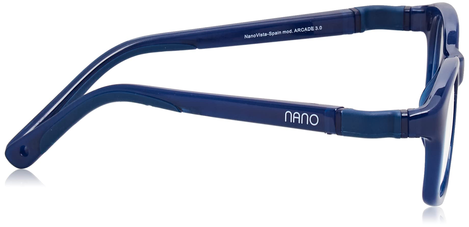 NANOVISTA Okulary Unisex dla dzieci, Kryształ morski/morski, 48