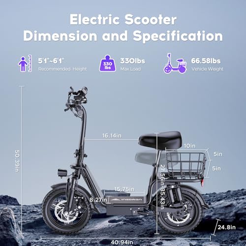 Electric Scooter for Adults 20mph