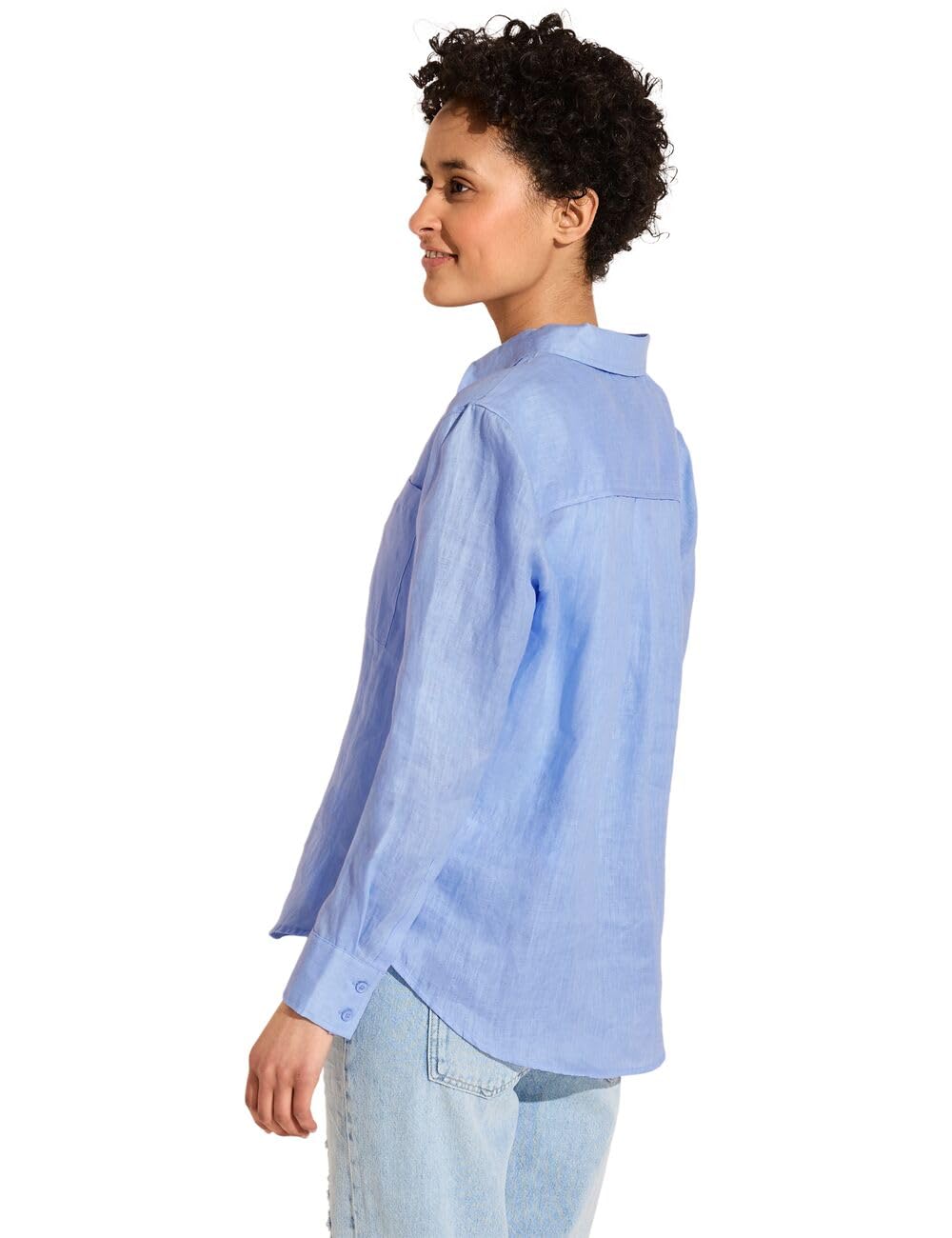 Street One Damen Leinenbluse