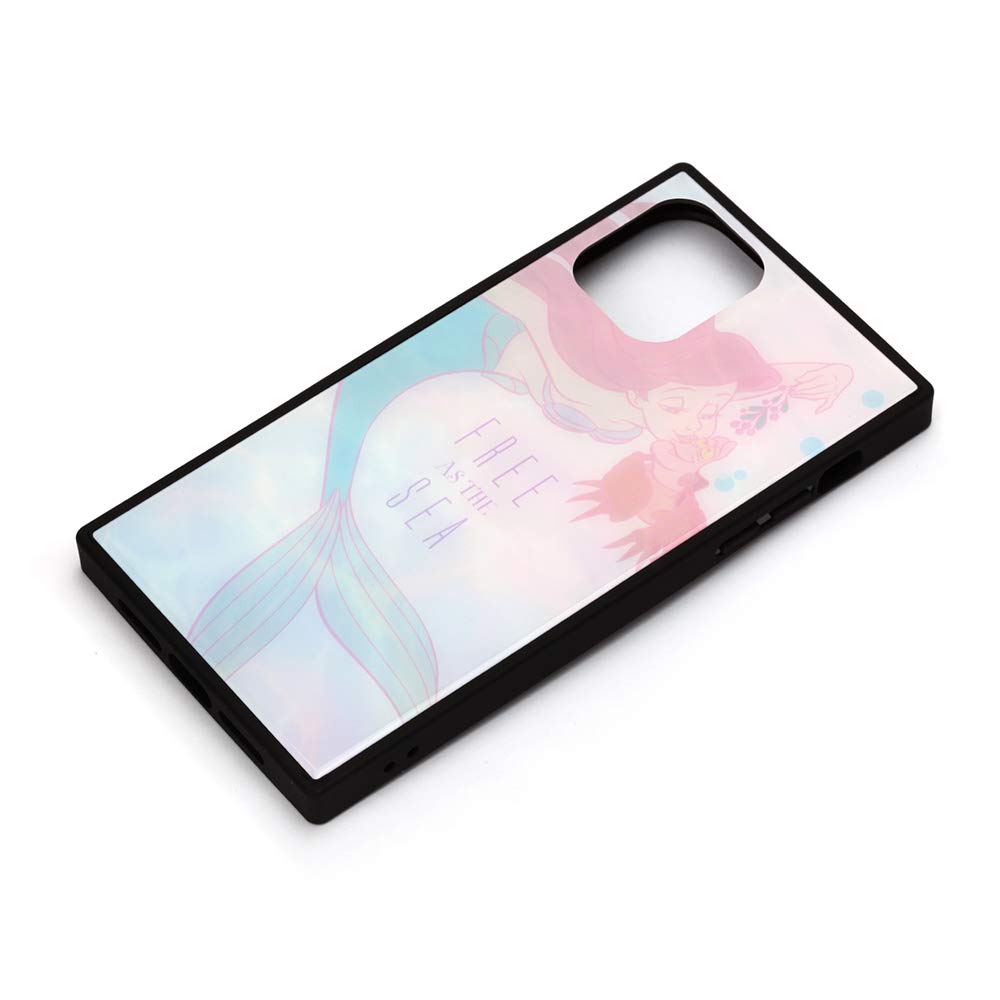 PG-DGT19A07ARL(アリエル&セバスチャン) iPhone 11 Pro用 ガラスハイブリ