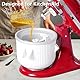 LETOMS Eiscrememaschine Aufsatz für Kitchenaid, 2 Quart gefrorenes Eis Schüssel für Standmixer 4.5/5/6/7QT, Sorbet Gelato Maker für hausgemachtes Eis, Dessert, Joghurt