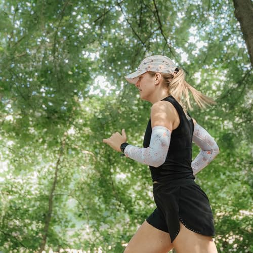 Sprints Compression Arm Sleeves - Running, UV Protection, Thermal Regulating, Moisture-Wicking, Breathable for Men & Women3