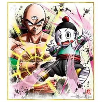 ドラゴンボール色紙　9枚セット Amazon.co.jp: ドラゴンボール 色紙ART9 [7.天津飯&餃子](単品