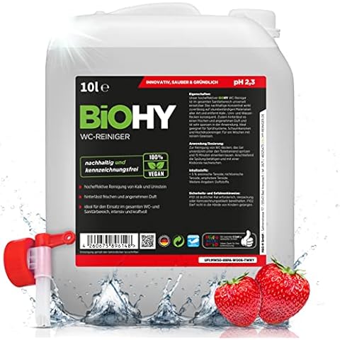 BiOHY WC-Reiniger + Auslaufhahn | Bio Toilettenreiniger Cover