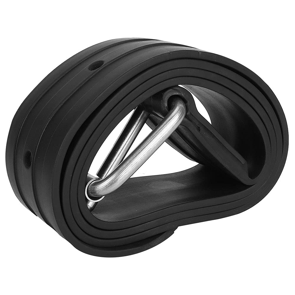 Keep Diving Cintura di peso regolabile in gomma con fibbia per apnea/Tech Dive Webbing (WB-932)