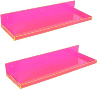 Floating Shelves for Wall Acrylic Wall Shelves for Bedroom Bathroom Livi...