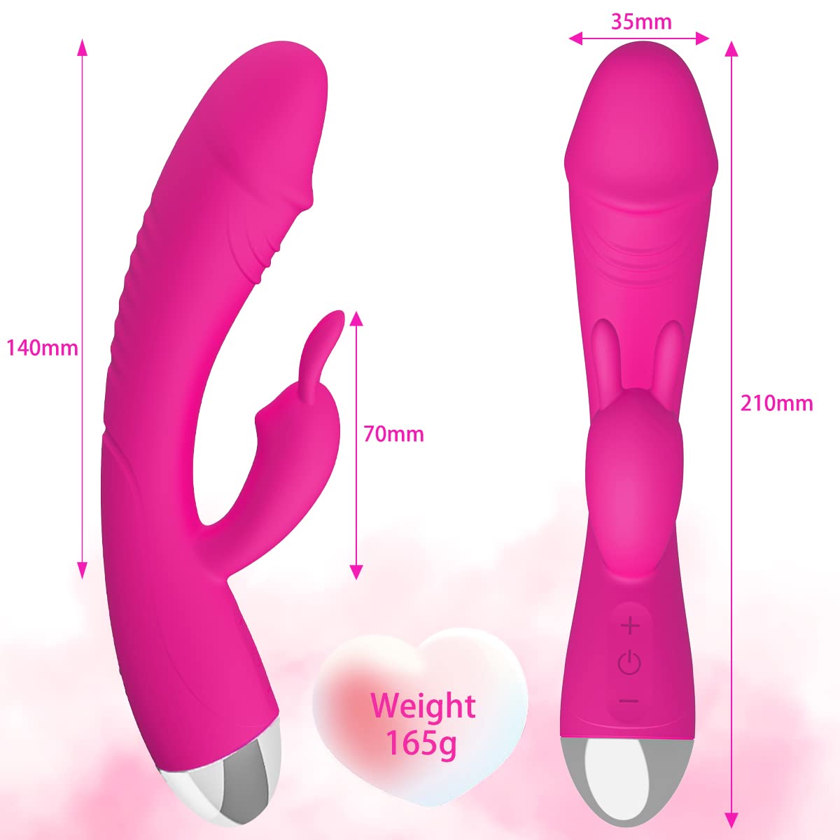 Vibratoreper Donna Professionale Wireless Sexytoysys Coppia Ovetto Vibrante Telecomando Sex Toys Succhia Clotoride Vibratore per Uomo Sex Toy Vibratoriper Donne Dildo Realistico 10 Modalità, A26012107