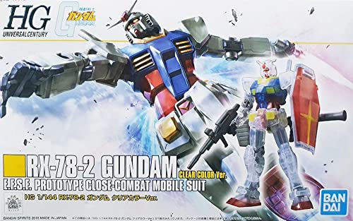 HG 1/144 RX-78-2 Gundam Clear Color Ver. miniatura 1