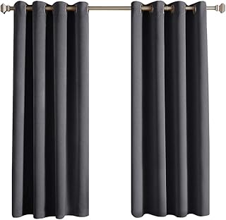 2 cortinas opacas térmicas de 245x140cm