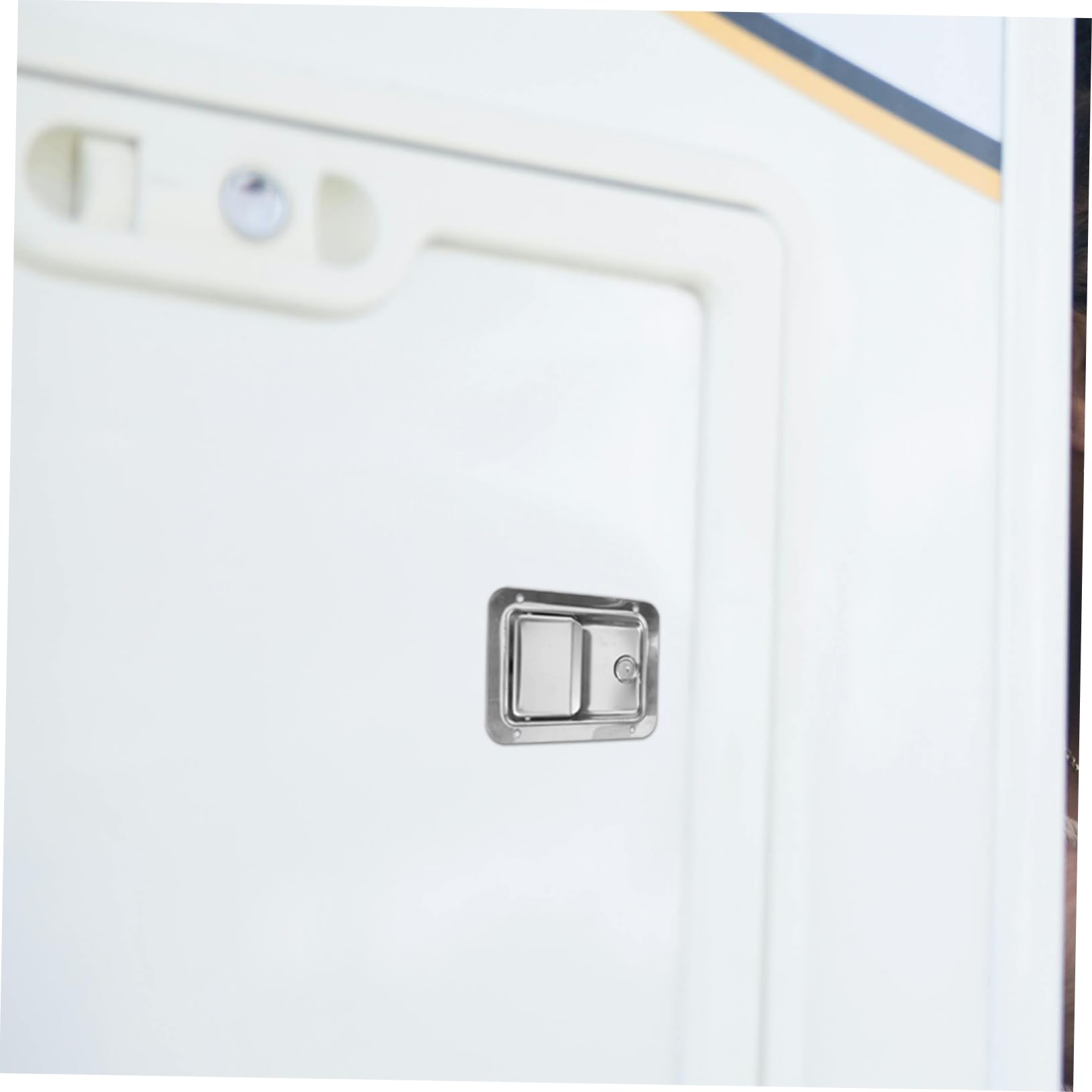 Cerradura De Puerta para Autocaravana De Acero Inoxidable Bloqueo De Panel para Caravana Cerradura para Caja De Herramientas Uso Camping