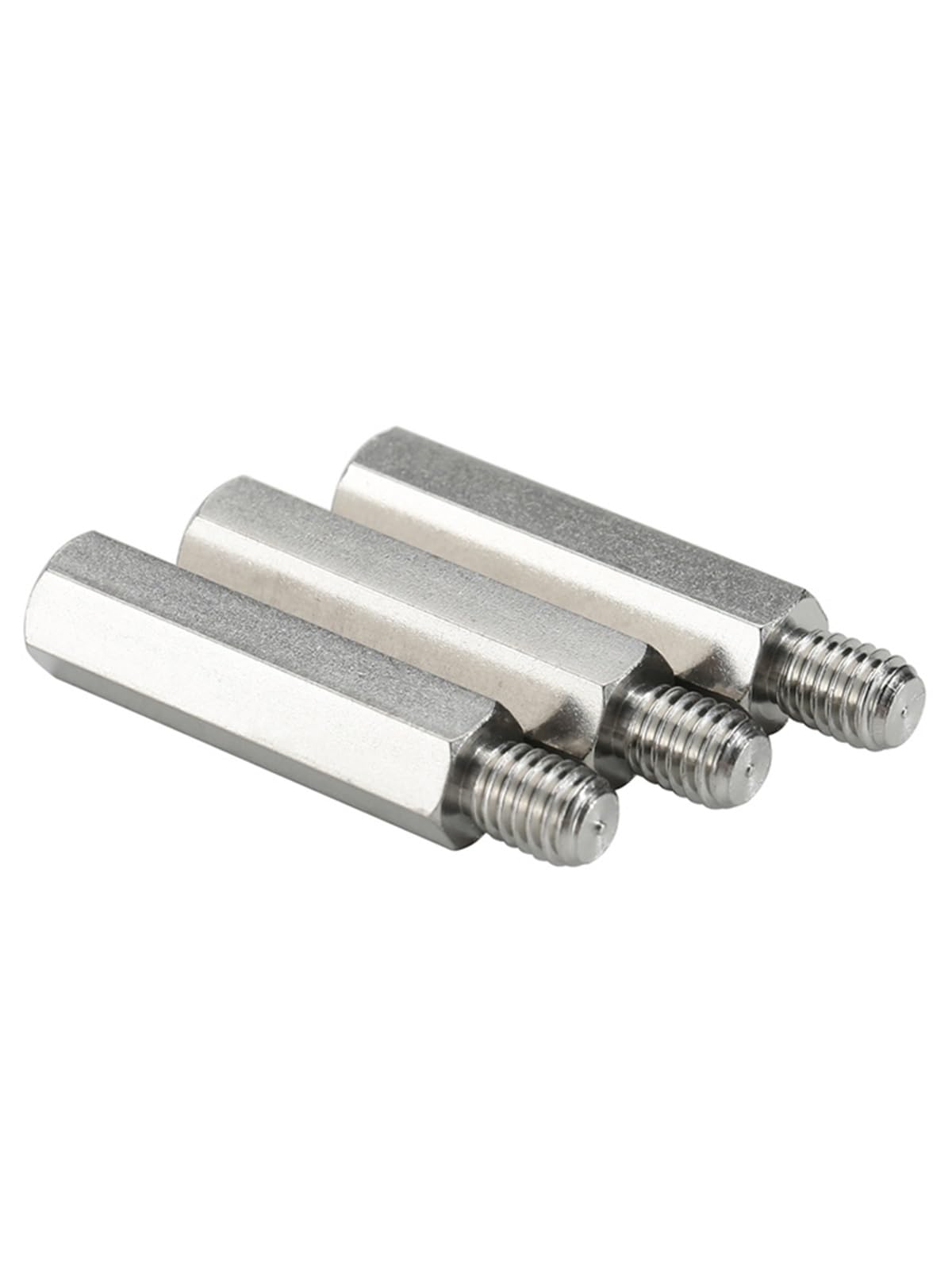 8 Pezzi Distanziatori Esagonali M6 - Filettatura Maschio/Femmina, Altezze 10/15/20/30 Mm, Acciaio Inox - Foto 6