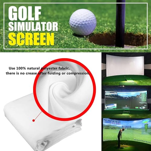 Pantalla de Proyección para Entrenamiento de Golf 300x100 cm miniatura 2