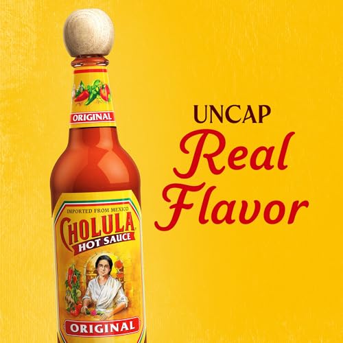 Cholula Original Hot Sauce with Wooden Topper, 5oz. by Cholula Hot Sauce