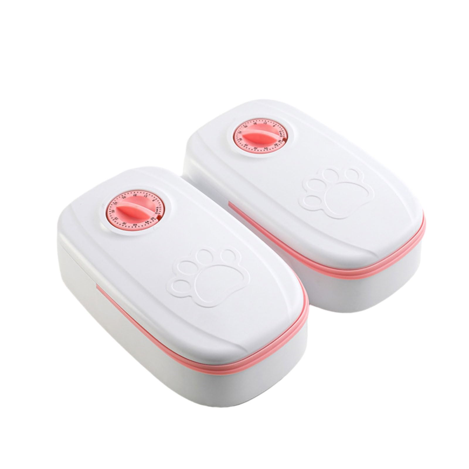 Alimentatore automatico a tempo di alimentazione 350 ml Controllo delle porzioni di capacità singolo/doppio Timer 48 ore Dispenser di cibo asciutto/umido Dispenser di cibo per animali