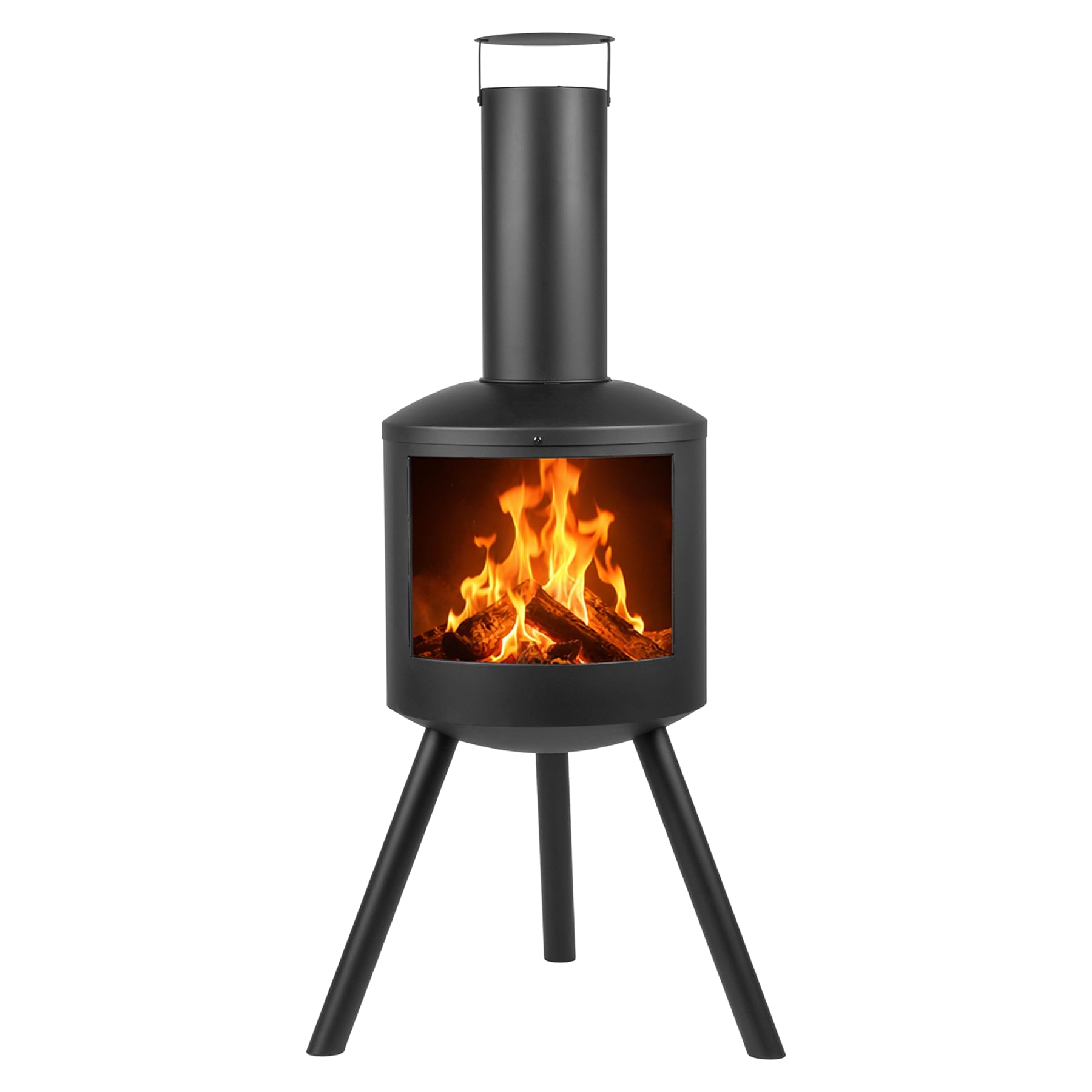 KCT Urban Chiminea Garden Tripod Log Burner