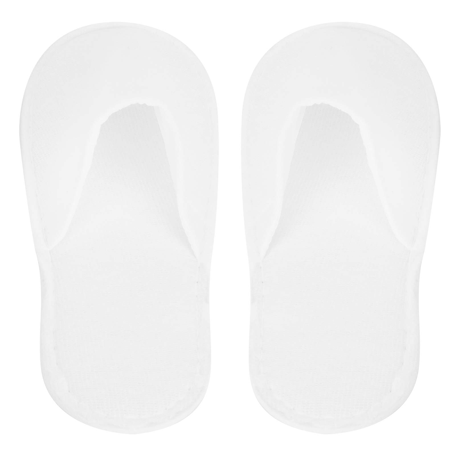 50 Pares de Pantuflas Antideslizantes Portátiles para Hotel, Pantuflas Desechables Prácticas Y Cómodas, Tamaño Universal, Aptas para Hoteles, Spas, Viajes(30*20*10cm-felpa cepillada de 3 mm)