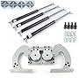 Universal Lambo Door Bolt Kit Bolt On Vertical Doors Hinge Kit Adjustable 90 Degree Door Bolt Kit Fit for Most Cars Vertical Lambo Door Conversion Kit