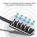 CERRXIAN 4-Pin PWM PC Fan Hub PC 5 Way Splitter, PC CPU Cooling 4 PIN/3PIN Fan Power Cable Hub Splitter Adapter for Desktop Computer Cooler Case Fans 1 to 5 Way (1FT) - 2PCS