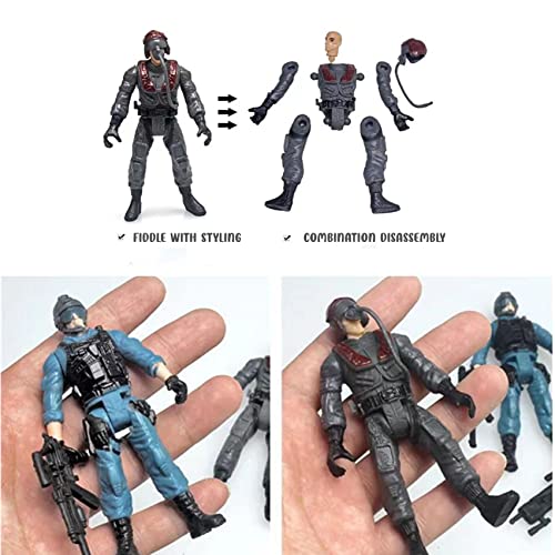 Ononce Army Men Zombie Action Figures Soldier Military Toys Collections Decoration Gifts For Kids Adults For Boys Age 8-12 #TOP4