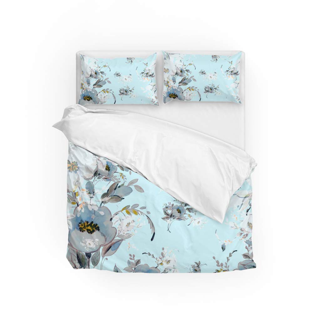 Parure de lit bouquet de printemps CHEHONG pour illuminer votre chambre