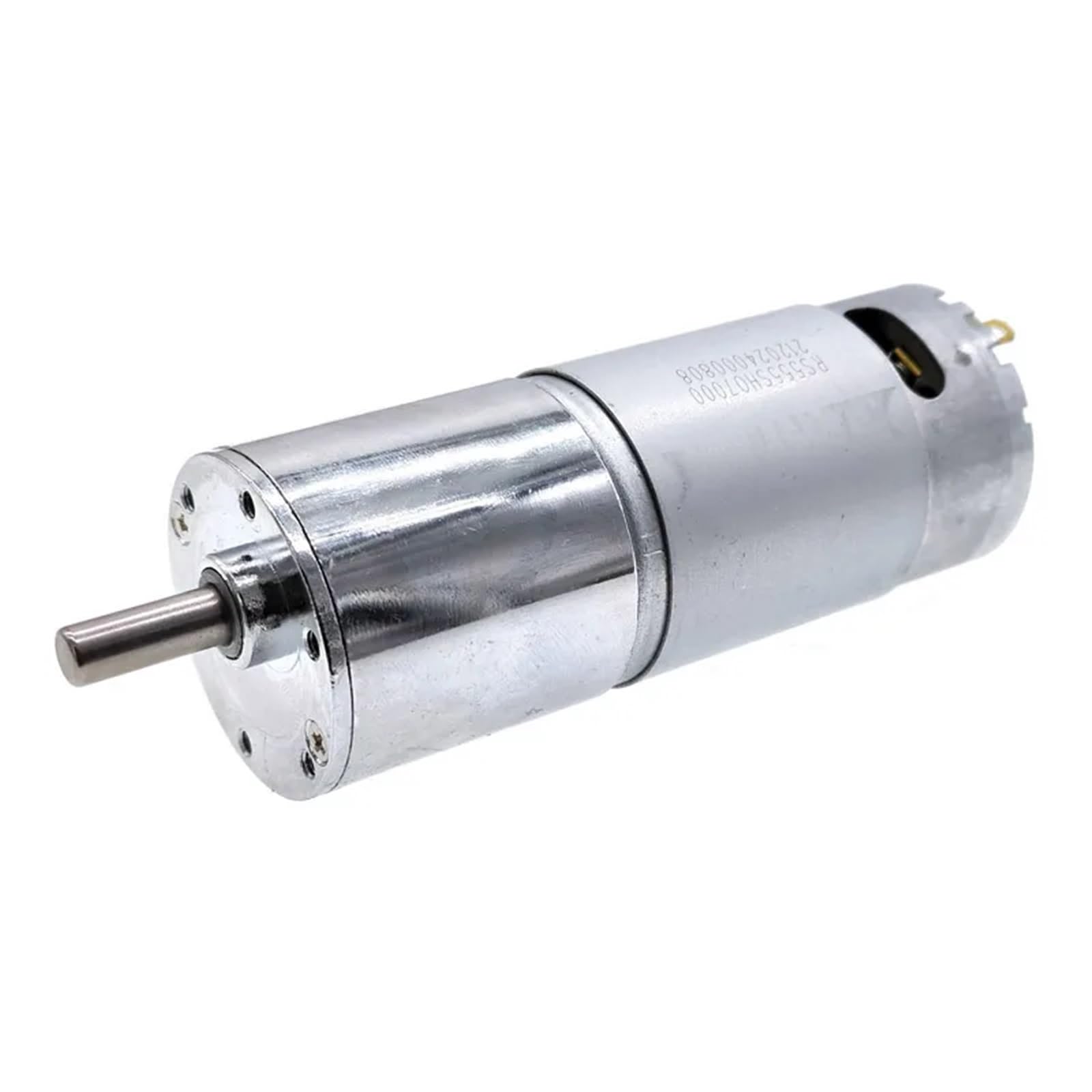 1 x silnik DC przekładnia silnika 12 V, 24 V, RS555, 5 obr./min, 10 obr./min, 20 obr./min, 45 obr./min, 80 obr./min, 100 obr./min, 120 obr./min, 200 obr./min, duży moment obrotowy (200 RPM_24 V)