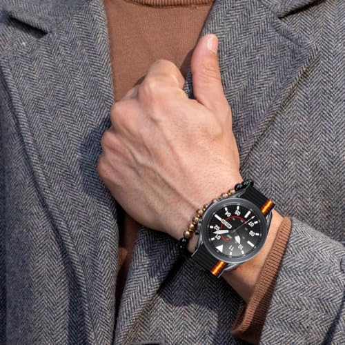 ESTUYOYA, Watch Strap 22mm Compatible with Amazfit Bip 5/Balance/GTR 4/GTR 3 Pro/GTR 3/GTR 2/GTR/GTR 47mm/Stratos 3 - Image 3