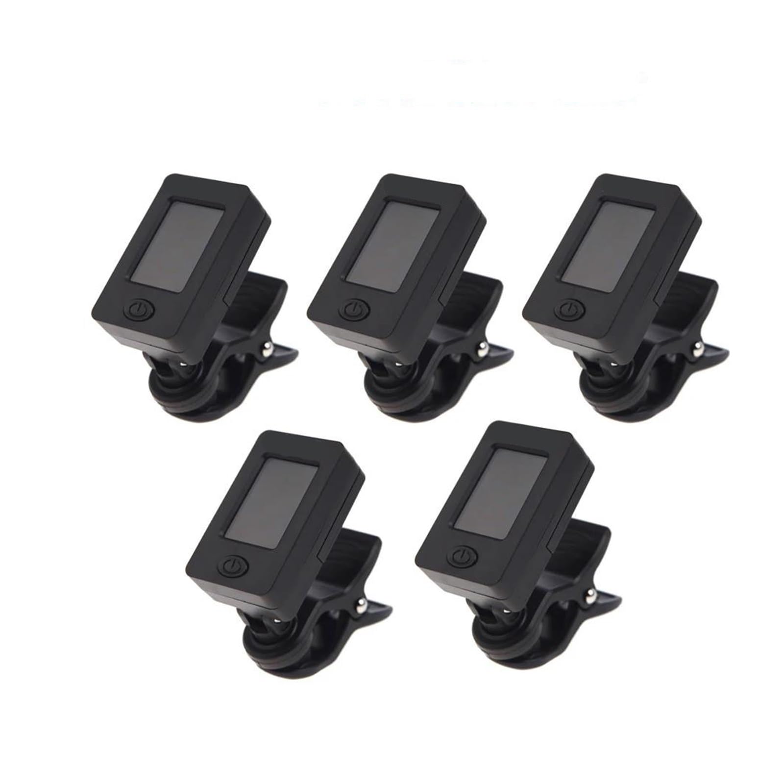 accessori per violino Mini accordatore clip-on LCD digitale per violino, accordatore professionale per violino (Color : 5PCS)