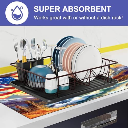 Image of HOMETITUTE American Eagle Stove Top Cover 28x20 Heat Resistant Protector